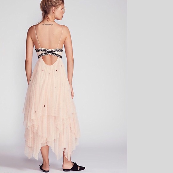 ❗️last One❗️Free People embellished Maxi NWT - Picture 2 of 8